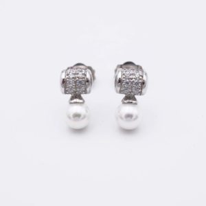 boucles oreilles perles de majorque orquidea 61034 04