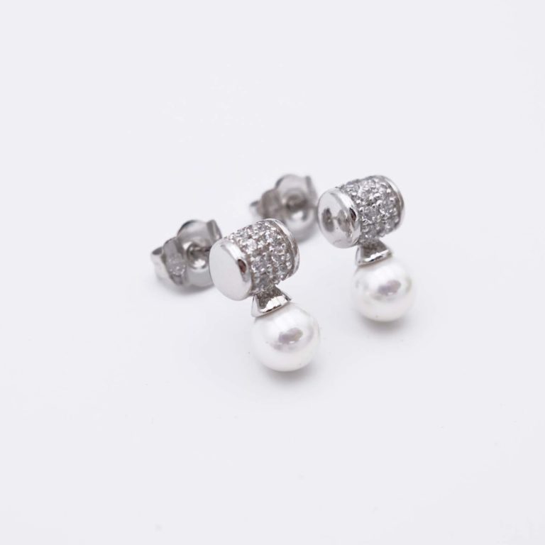 boucles oreilles perles de majorque orquidea 61034 05