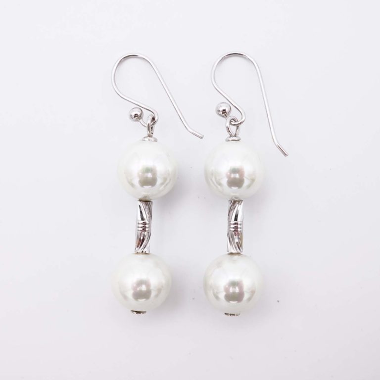 boucles oreilles perles de majorque orquidea 72110 04