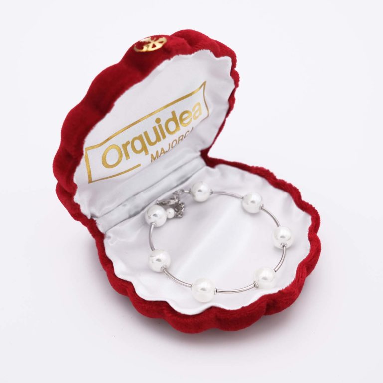 bracelet perles de majorque orquidea 43205 04