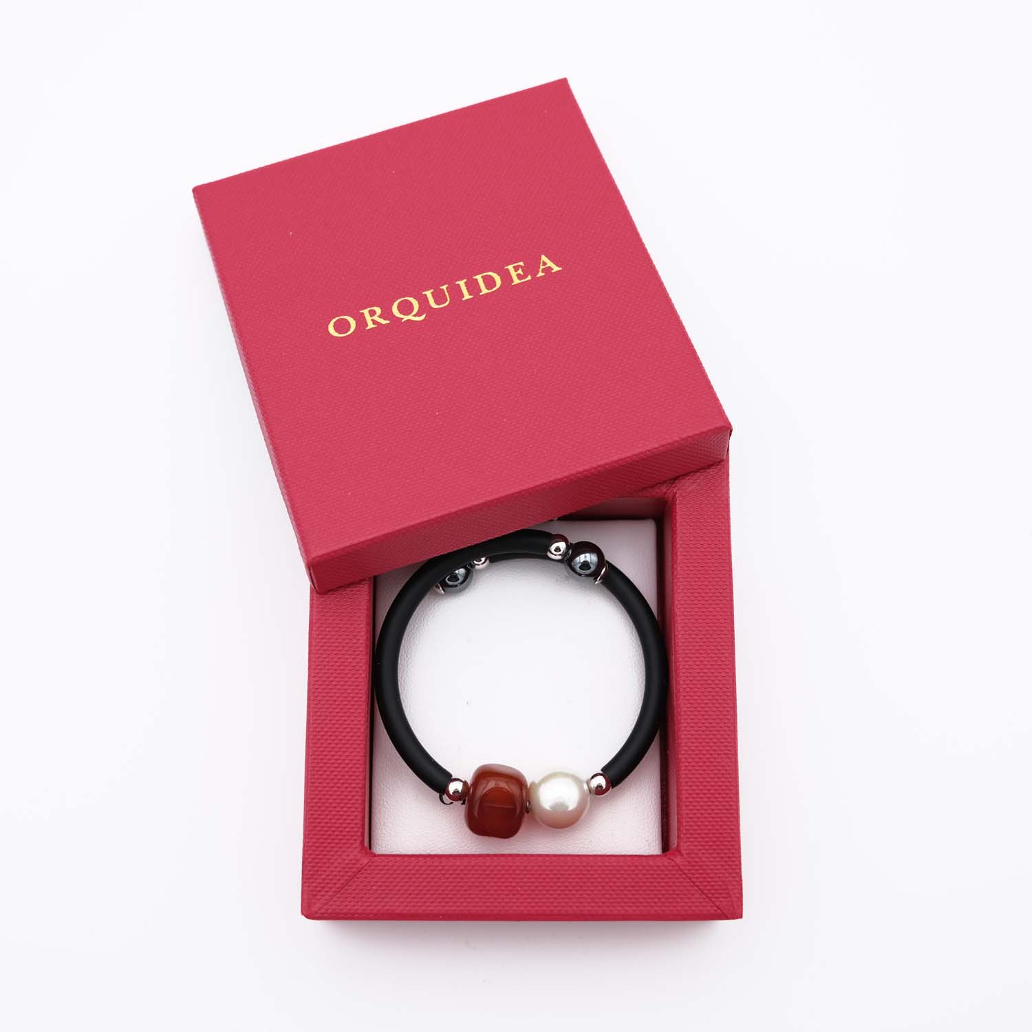 bracelet perles de majorque orquidea 46014 05