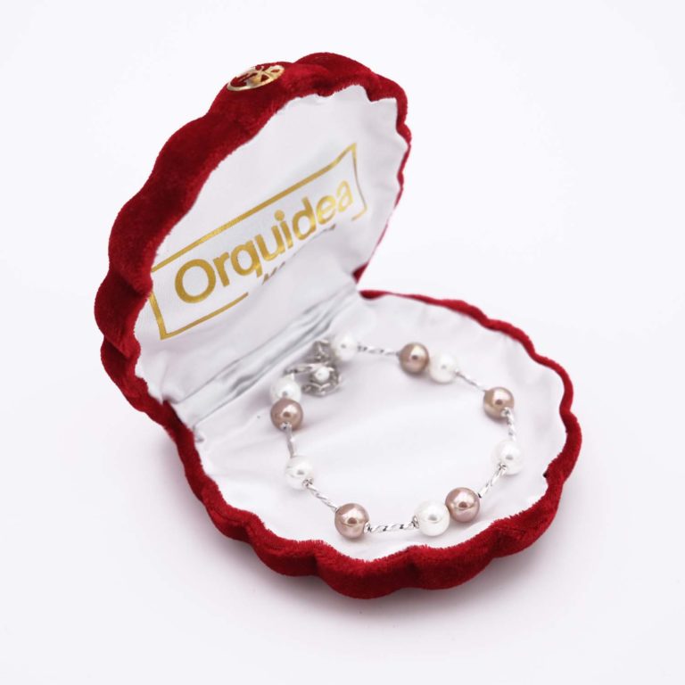 bracelet perles de majorque orquidea 46280 04