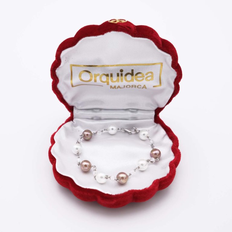 bracelet perles de majorque orquidea 46290 03