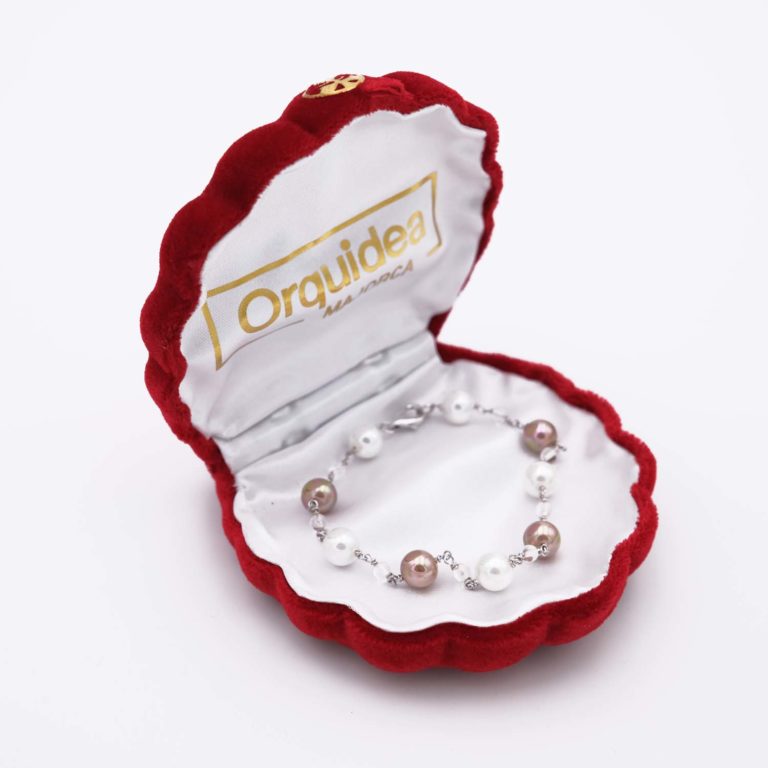 bracelet perles de majorque orquidea 46290 04