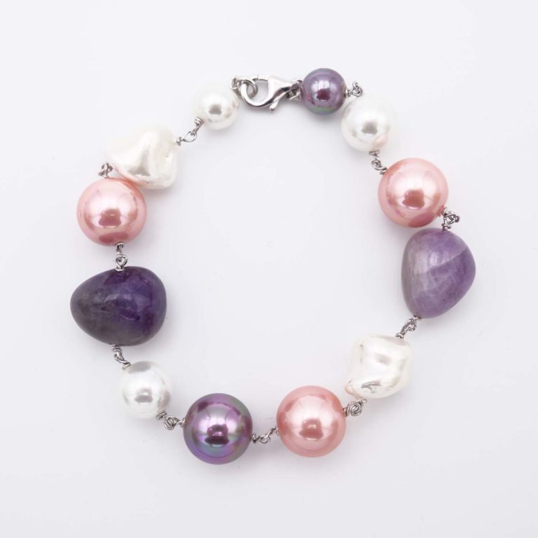 bracelet perles de majorque orquidea 46311 01