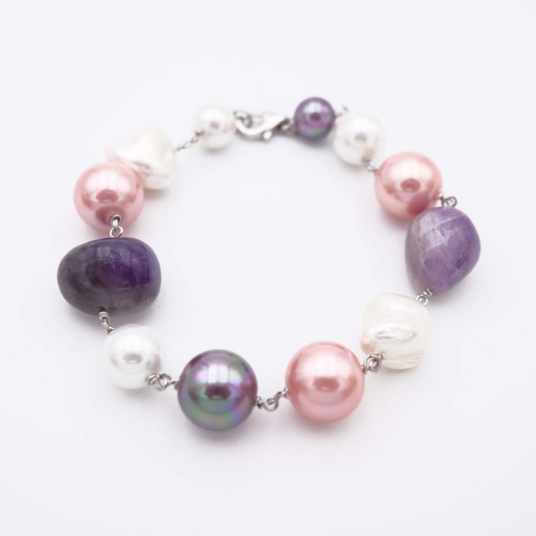 bracelet perles de majorque orquidea 46311 02