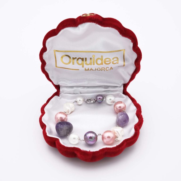 bracelet perles de majorque orquidea 46311 03