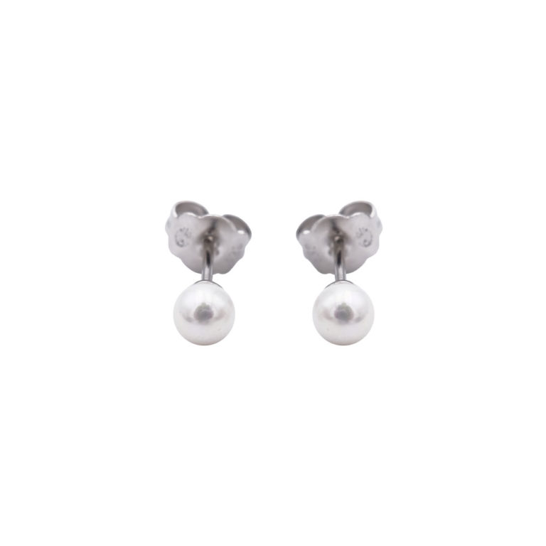 boucles oreilles perles de majorque orquidea