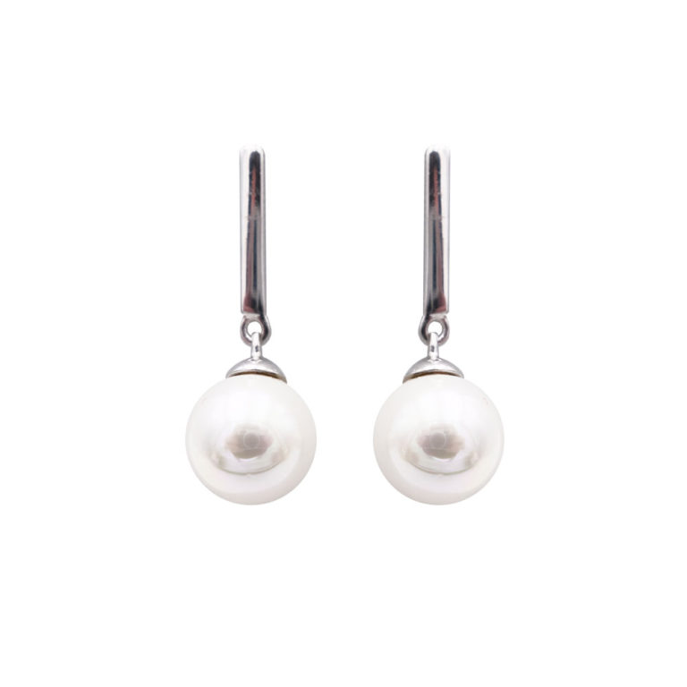 boucles oreilles perles de majorque orquidea