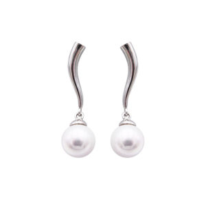 boucles oreilles perles de majorque orquidea