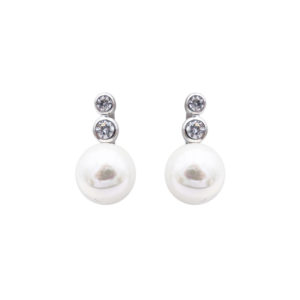 boucles oreilles perles de majorque orquidea a