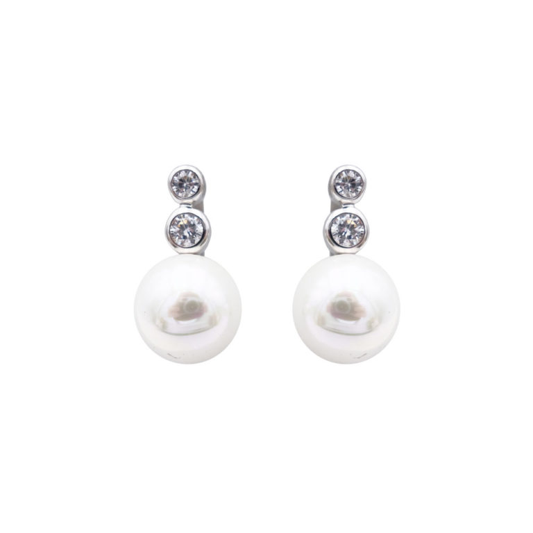 boucles oreilles perles de majorque orquidea a