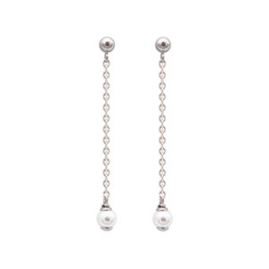 boucles oreilles perles de majorque orquidea