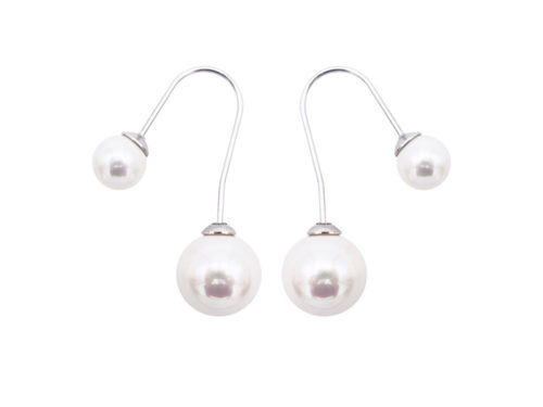 boucles oreilles perles de majorque orquidea