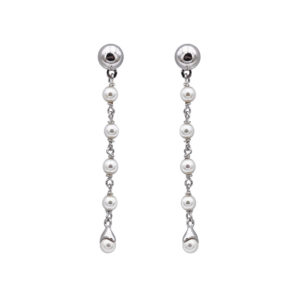 boucles oreilles perles de majorque orquidea