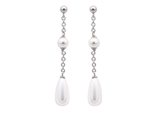 boucles oreilles perles de majorque orquidea