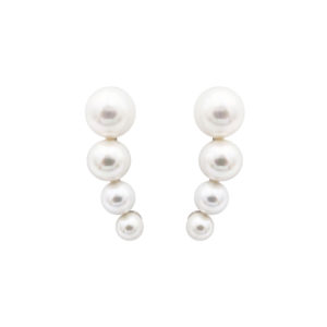 boucles oreilles perles de majorque orquidea