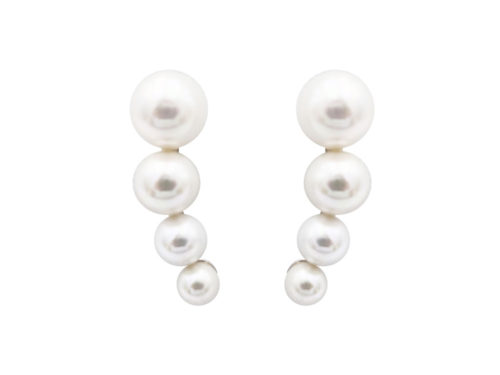 boucles oreilles perles de majorque orquidea