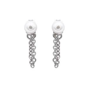 boucles oreilles perles de majorque orquidea