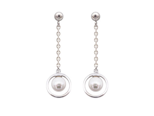 boucles oreilles perles de majorque orquidea a