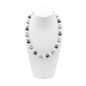 collier perles de majorque orquidea