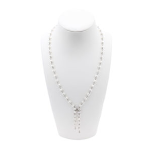 collier perles de majorque orquidea