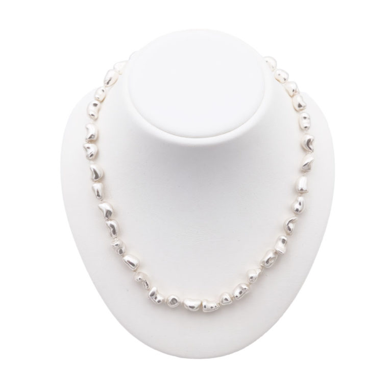 collier perles de majorque orquidea