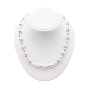 collier perles de majorque orquidea