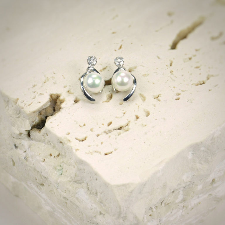 boucles oreilles perle de majorque